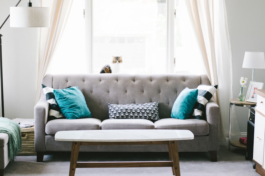 Modern pull-out sofa bed with the mattress section extended to show the sleeping surface quality — evaluating whether the sofa bed mattress meets the standard for regular guest use