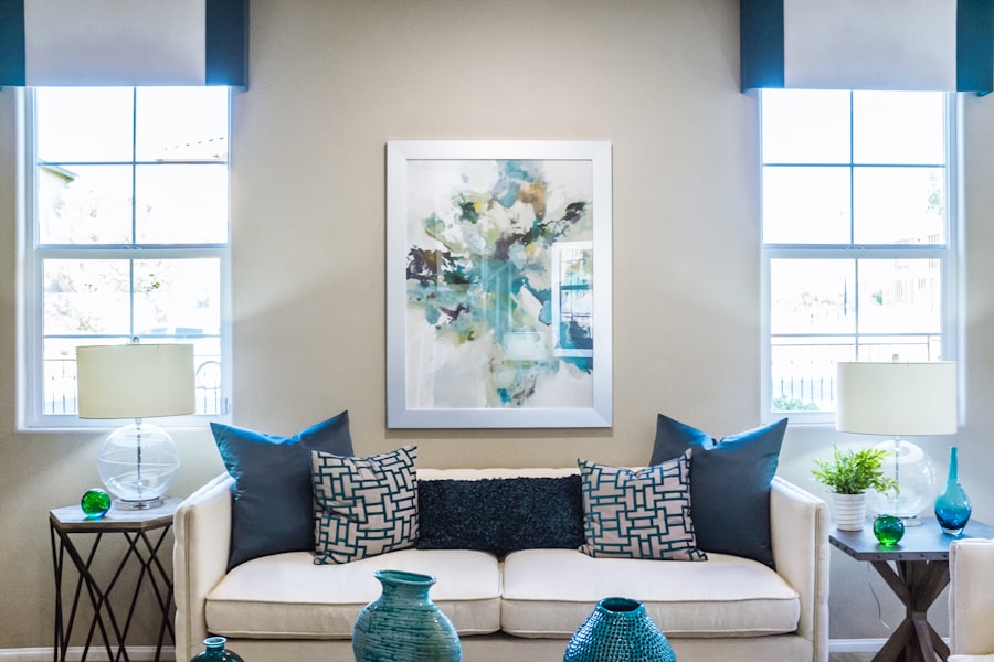 Sunlit organized home interior with intentional furniture placement and clear surfaces — long-term result of a permanently managed room-by-room system